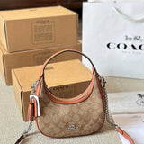 Coach Kleo Hobo In Signature Canvas
