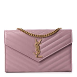 YSL Saint Laurent Envelope Chain Wallet