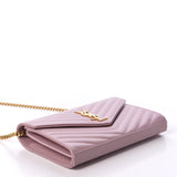 YSL Saint Laurent Envelope Chain Wallet