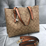 Coach Signature Canvas Tote Bag