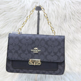Coach Mid Button Sling Bag