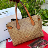 Coach Handbag With Long Belt