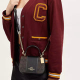 COACH Lysa Top Handle In Signature Canvas